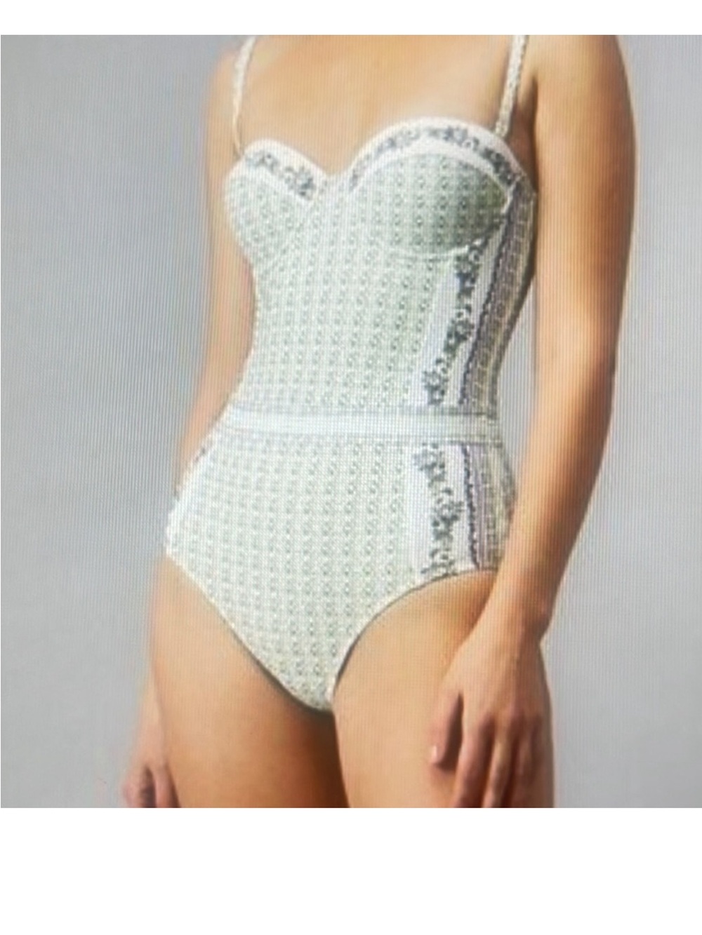 TORY BURCH  LIPSY BOTENICAL Garden Swim Suit Size S NEW GORGEOUS